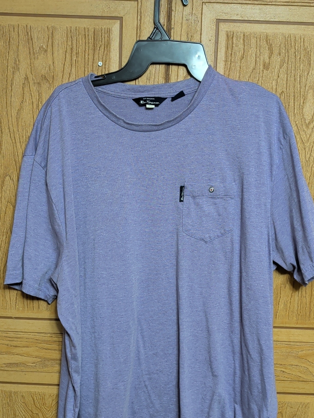 Ben Sherman Pocket Crew Neck T-Shirt - Lavender